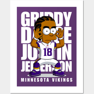 GRIDDY JUSTIN in Springfield Posters and Art